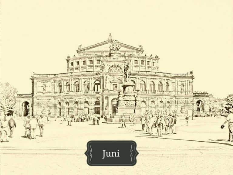 Semperoper Spielplan Juni