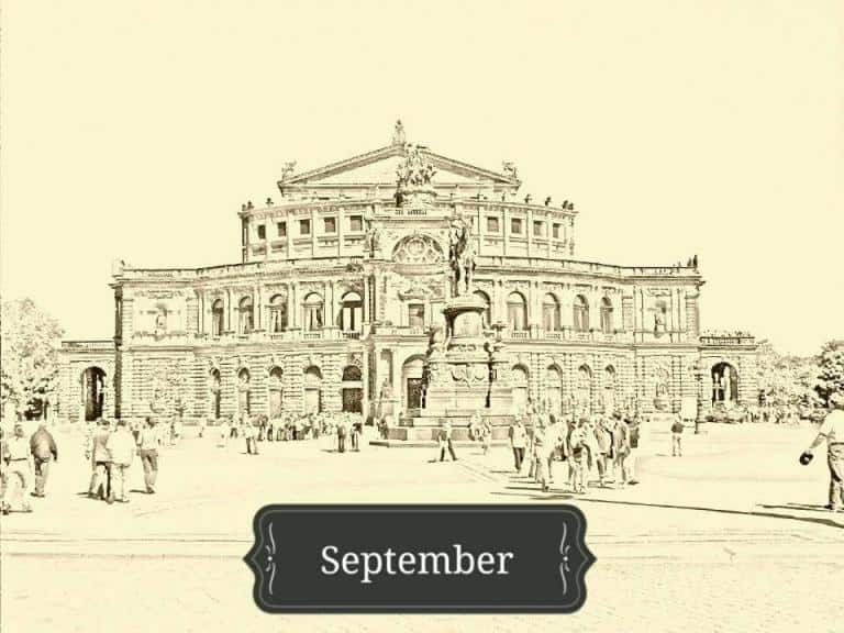 Semperoper Spielplan September