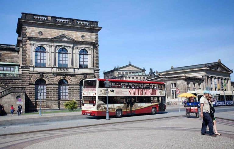 Stadtrundfahrt durch Dresden