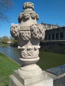 Dresden mit Semperoper und Grünem Gewölbe 