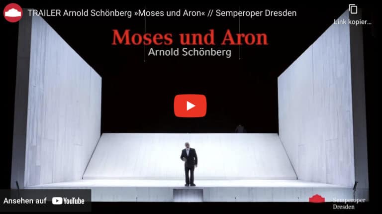 Moses und Aron in der Semperoper Dresden