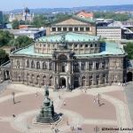 Luftaufnahme Semperoper by Helfried Leithold pixelio.de